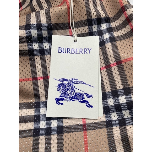 Burberry Authentic Boys Percy Mesh T-shirt Size 18 months - Picture 4 of 5